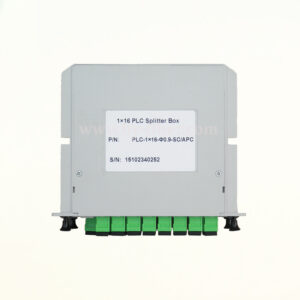 1x16 PLC Fiber Splitter Plug-in Cassette