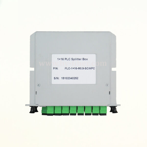 1x16 PLC Fiber Splitter Plug-in Cassette