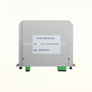 1×2 PLC Fiber Splitter Plug-in Cassette