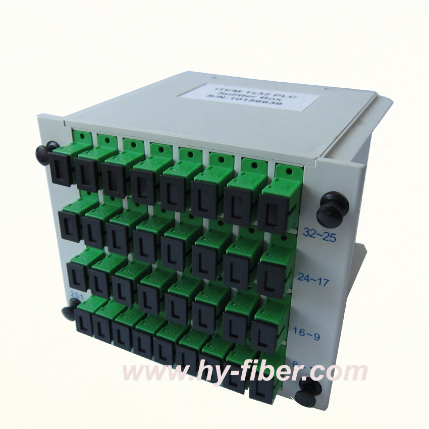 1×32 PLC Fiber Splitter Plug-in Cassette 5pcs/pack – GH