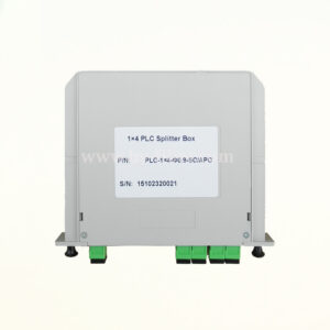 1x4 PLC Fiber Splitter Plug-in Cassette