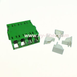 LC/UPC APC SM/MM Quad Shutter One Piece Adapter 100pcs/pack