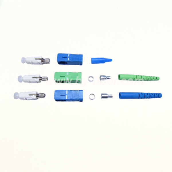 SC/APC Singlemode Connector 0.9mm/2.0mm/3.0mm Boot 200pcs/pack