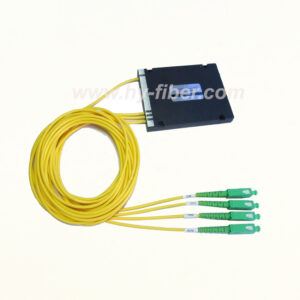 3CH CWDM Mux/Demux module with Connector SC ABS Box outgoing cable 2.0mm Length 1m 5pcs/pack
