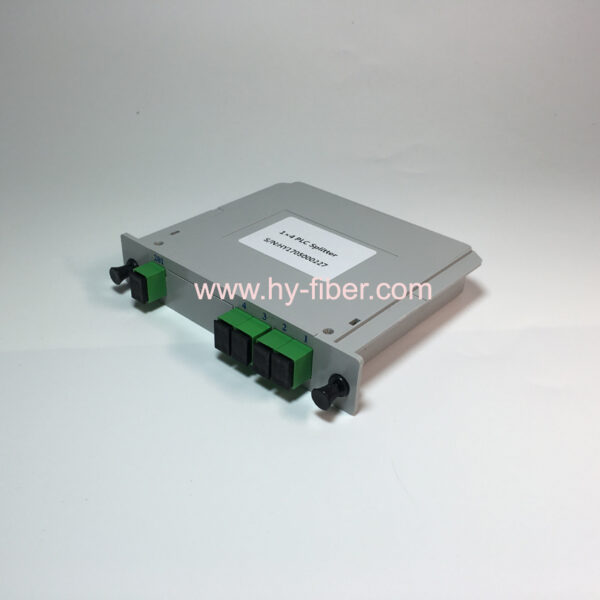 1x4 PLC Fiber Splitter Plug-in Cassette - Image 3