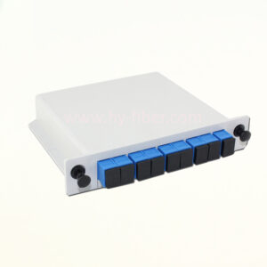 1x8 PLC Fiber Splitter Plug-in Cassette
