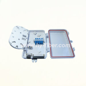 4 Fiber FTTH Compact Terminal Box Fiber Optical Junction Box  HY-20-T-4C