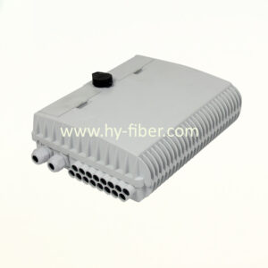 16 Fiber FTTH Terminal Box Fiber Optical Junction Box Water Proof For 1x16 PLC Splitter HY-20-T-16D