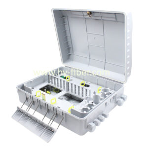 72 Fiber FTTH Terminal Box Fiber Optical Junction Box For 1x64 PLC Splitter HY-20-T-72A