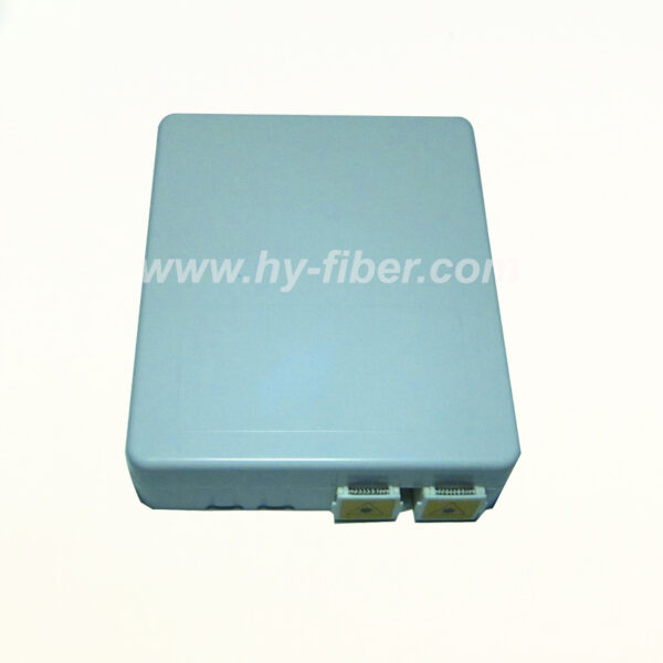 2 Fiber FTTH Compact Terminal Box Wall-Outlet Box Fiber Optical Junction  HY-20-T-2C  100pcs/pack - Image 2