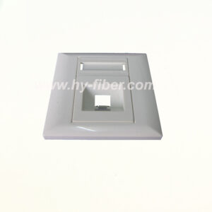 1 Fiber FTTH Terminal Box Face Plate 8686 Series HY-20-W-C1 100pcs/pack