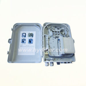 24 Fiber FTTH Terminal Box Fiber Optical Junction Box For 1x16 PLC Splitter HY-20-T-24B