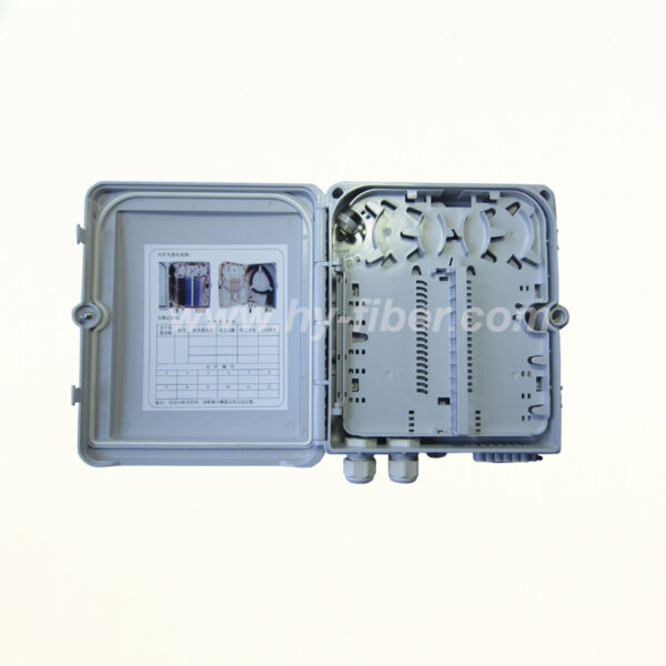 12 Fiber FTTH Terminal Box Fiber Optical Junction Box HY-20-T-12B