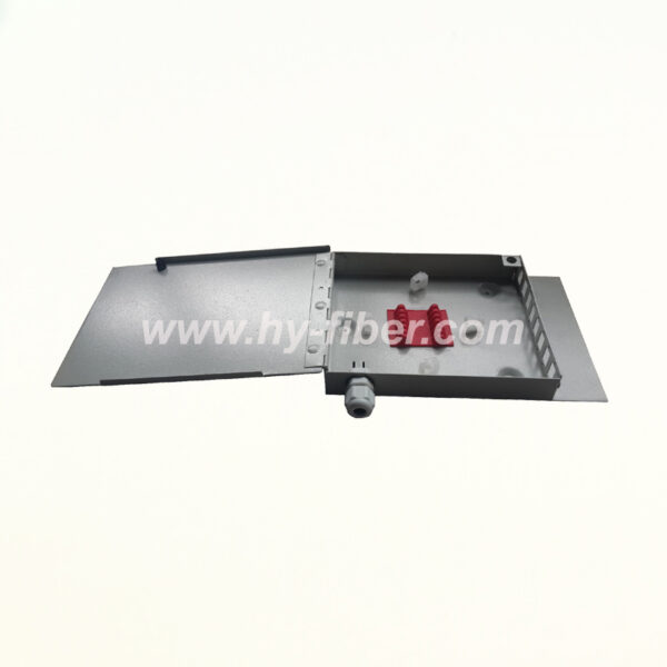 8 Fiber FTTH Terminal Box Fiber Optical Junction Box Wall Mounted HY-20-W-A8