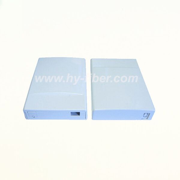 1 Fiber FTTH Terminal Box Wall Outlet Box HY-20-T-1B 100pcs/pack