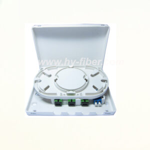 4 Fiber FTTH Terminal Box Wall-Outlet Box Fiber Optical Junction  HY-20-T-4BC1 100pcs/pack (Copy)