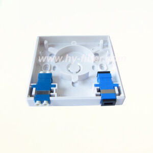 2 Fiber Wall Outlet For Fiber To the Home(FTTH wall outlet) H-20-W-B