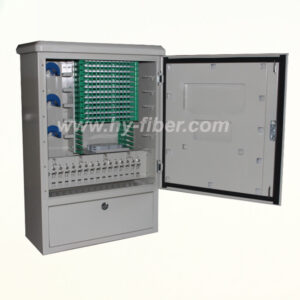 144 Core Fiber Optical Outdoor Cabinet Stainless Steel Material HY-18-C144ST