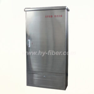 288 Core Fiber Optical Outdoor Cabinet Stainless Steel Material HY-18-C288ST