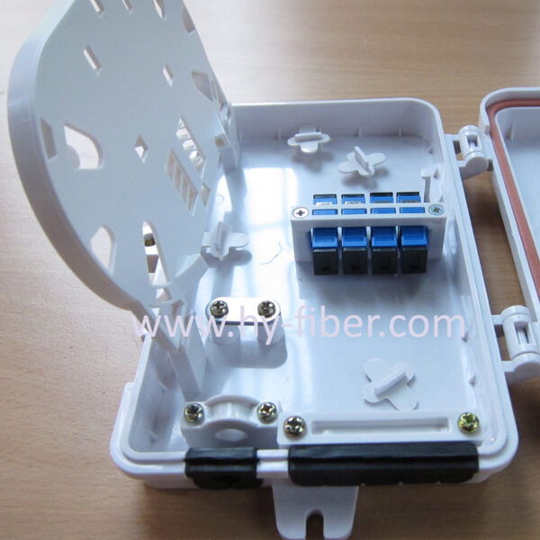 4 Fiber FTTH Compact Terminal Box Fiber Optical Junction Box  HY-20-T-4C - Image 5