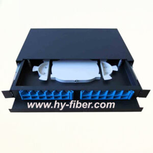 24 Port Fiber Optical Patch Panel Distribution Box HY-8-F2-B24
