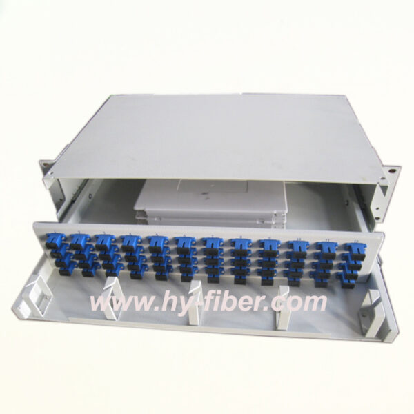 24 Port Fiber Optical Patch Panel Distribution Box HY-8-F2-C24 - Image 2