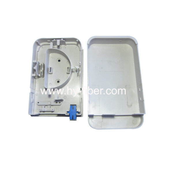 2 Fiber FTTH Terminal Box Wall Outlet Box HY-20-T-2A 100pcs/pack
