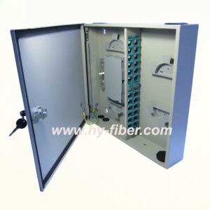24 Port Fiber Optical Patch Panel Distribution Box Wall Mounted HY-8-W-B24