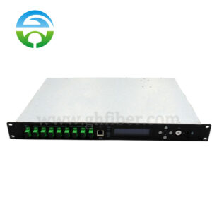 CATV 1550nm Optical Amplifier EDFA 8 Port Out SC/APC Fiber Port