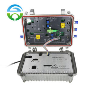 Outdoor 4 Port FTTH Optical Receiver High Power