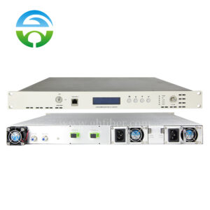 External Modulation CATV 1550nm Optical Transmitter SC/APC 2 Port Power Out