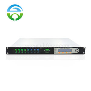 1550nm CATV Optical Amplifer 4port WDM SC/APC With Switch 2 Input