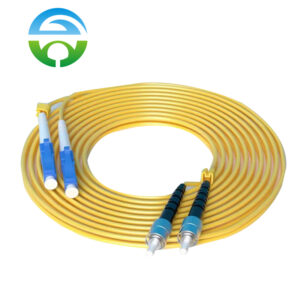 Patch Cord ST/UPC-LC/UPC SM 9/125um G652.D Duplex LSZH 3.0mm